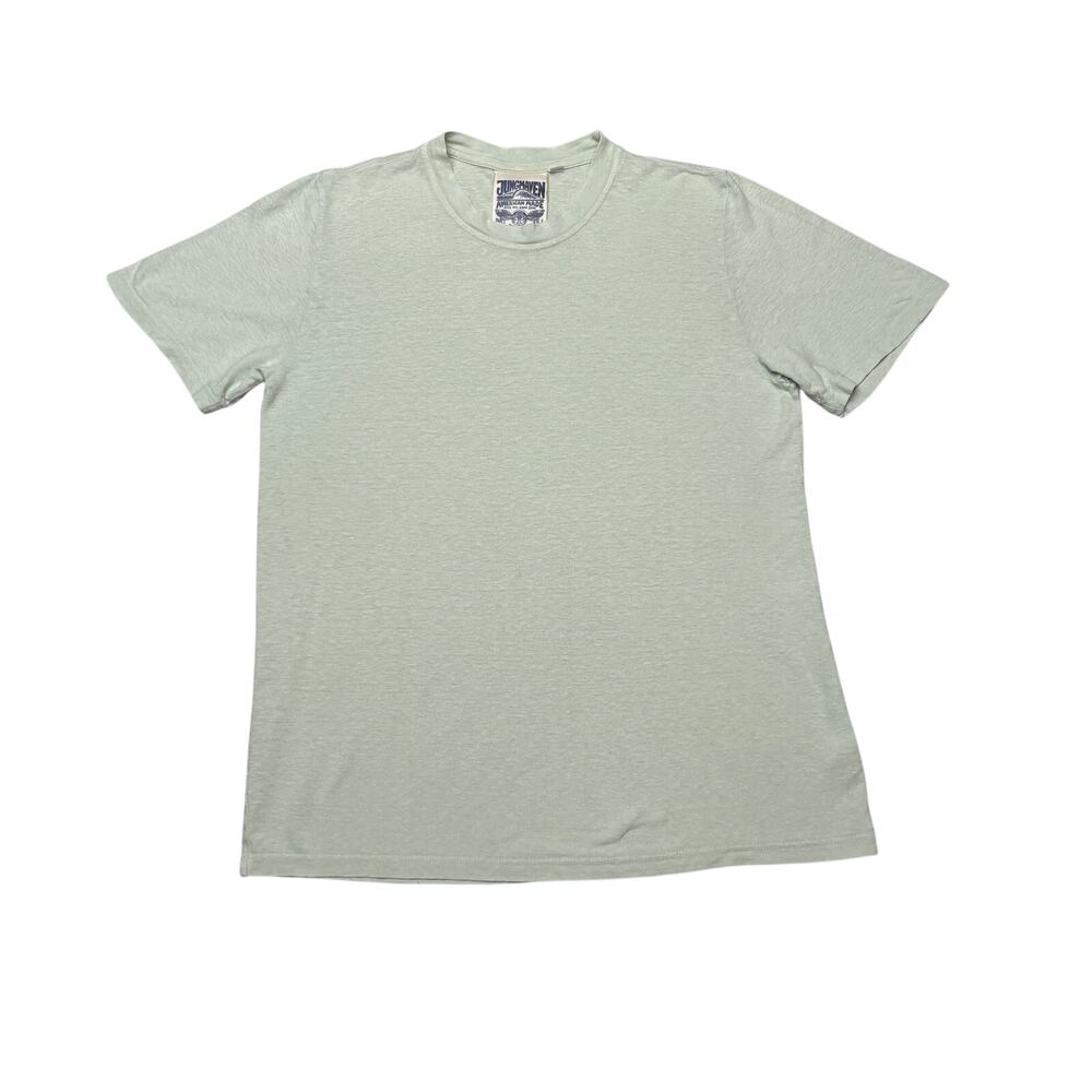 Jungmaven Short Sleeve T Shirt Hemp Organic Cotton Mens XS Sage Green
